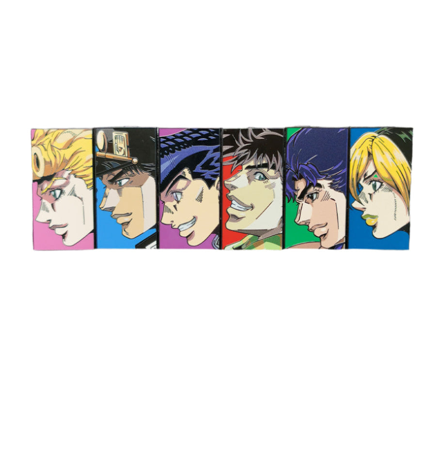 Gray Man Tactics JOJOs Bizarre Adventure Metal Enamel Badge Velcro Patch, Armband & School Bag Accessory