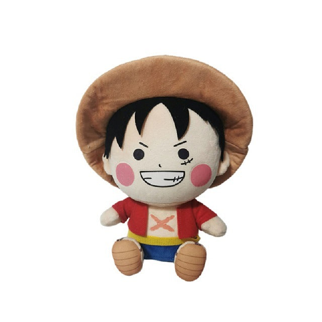 Straw Hat Snuggle Squad: Luffy, Chopper & Zoro Plush Dolls