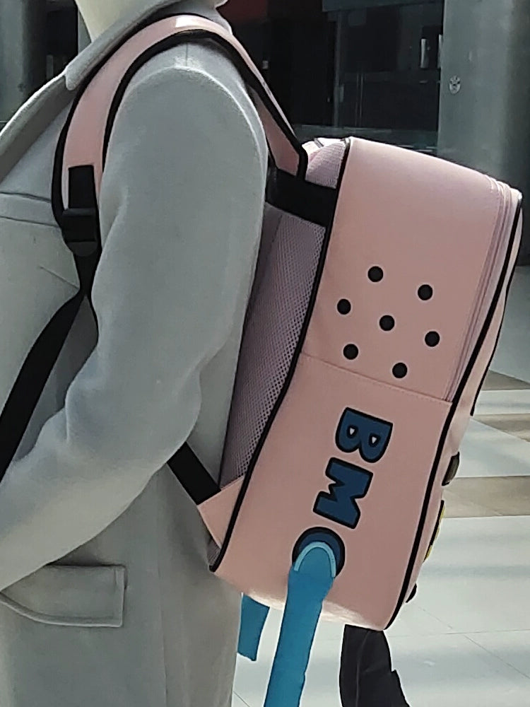 Adventure Time BMO 3D Backpack Waterproof PU Cartoon School Bag
