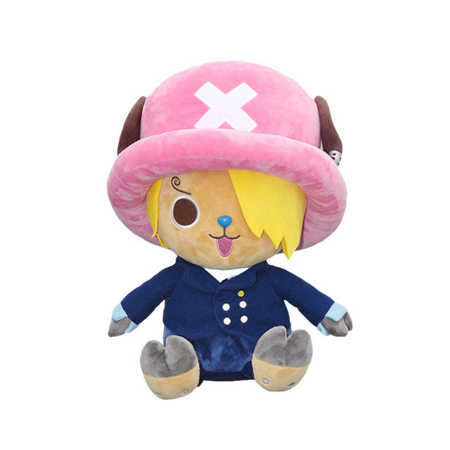 Straw Hat Snuggle Squad: Luffy, Chopper & Zoro Plush Dolls