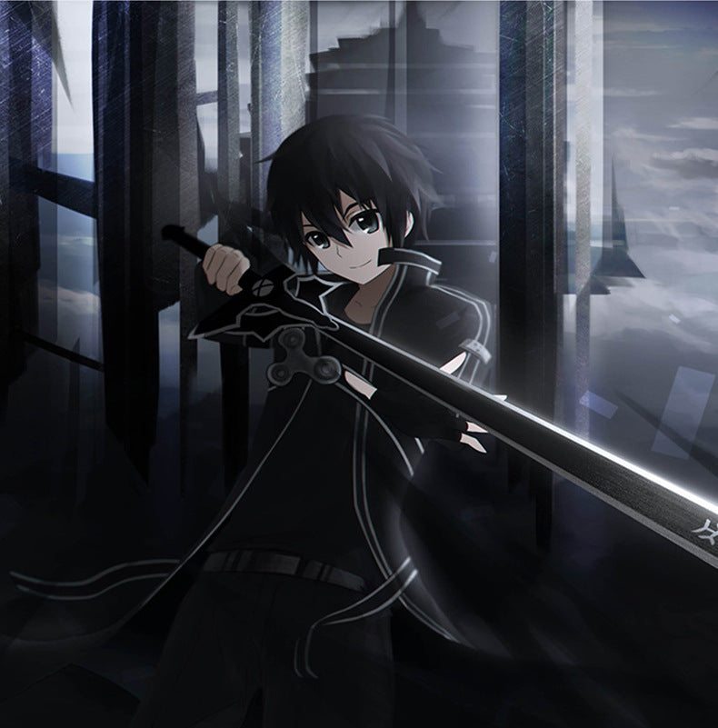 Sword Art Online Kirito Cosplay Set - Complete Battle Ready Outfit