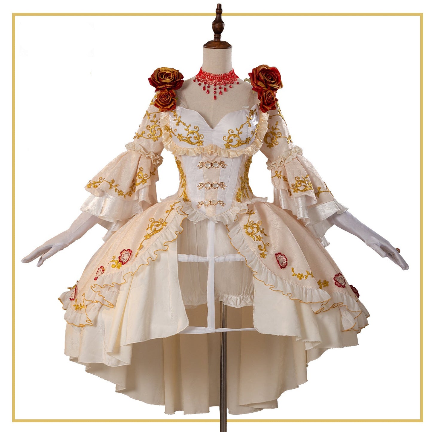 Identity V - Bloody Queen 'Red Banquet' Cosplay Set (Complete Costume)