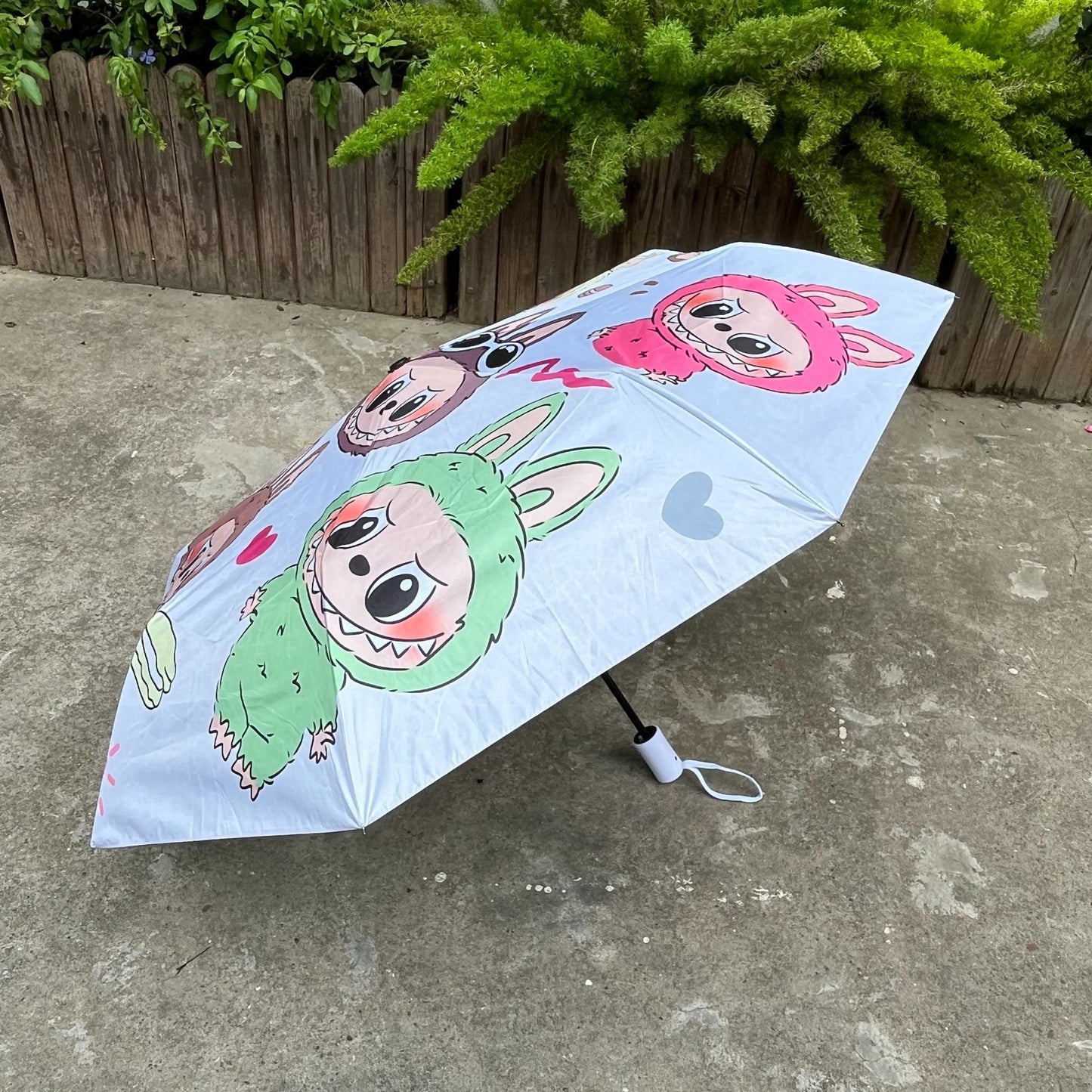 UV Parasol Bubble Mart Auto Umbrella for Sun & Rain