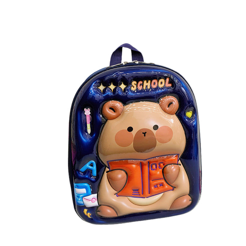 Cross-border new children's cartoon rabbu, cute girl's schoolbag, backpack, kindergarten backpack, boy's baby hard shell
