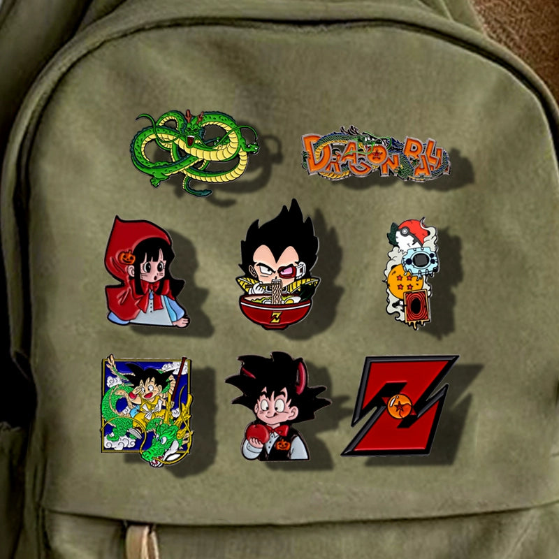 Dragon Ball Goku Metal Brooch Monkey King Anime Pin Accessory