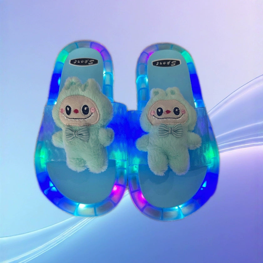 Labubu slippers-light up