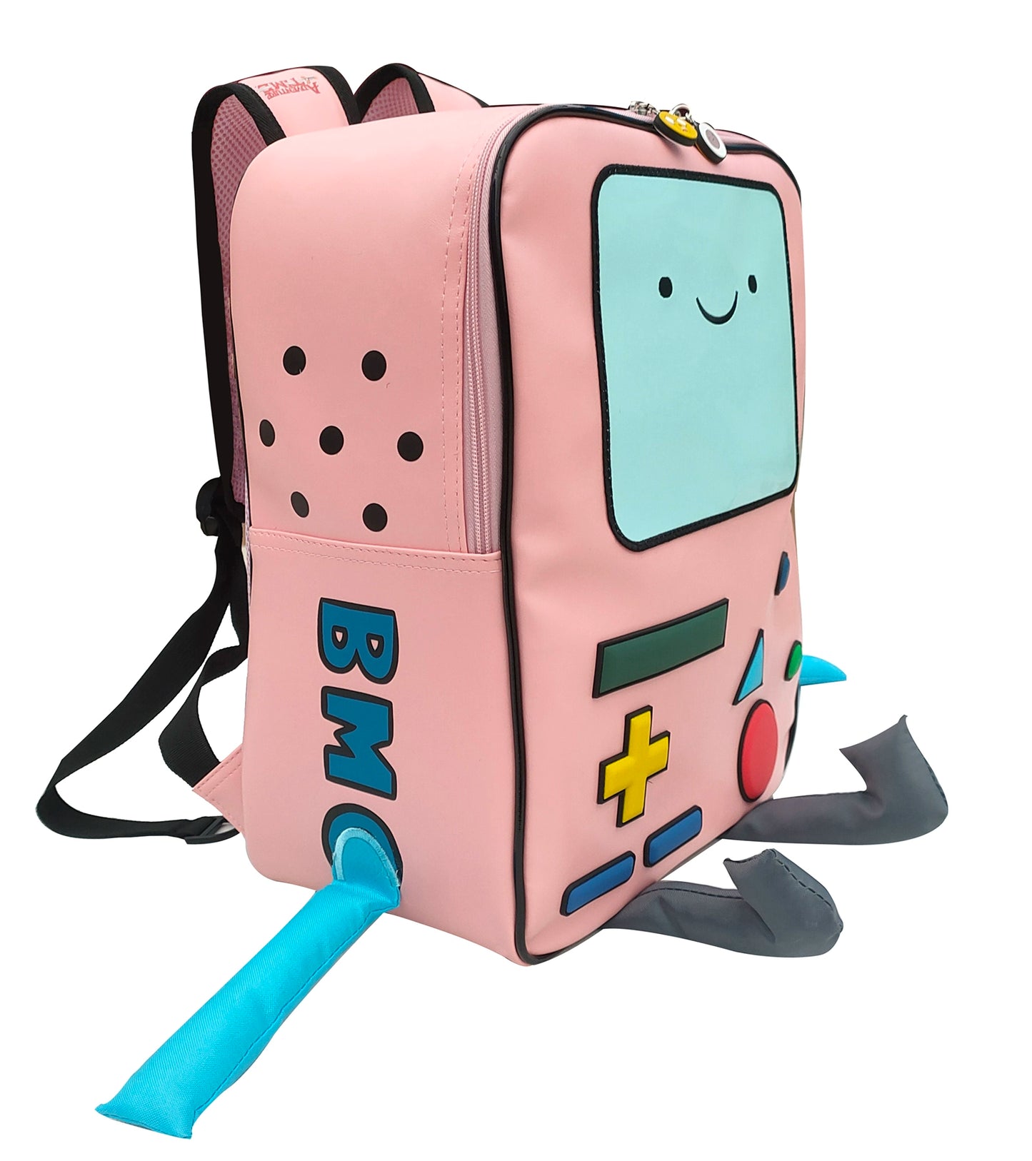 Adventure Time BMO 3D Backpack Waterproof PU Cartoon School Bag