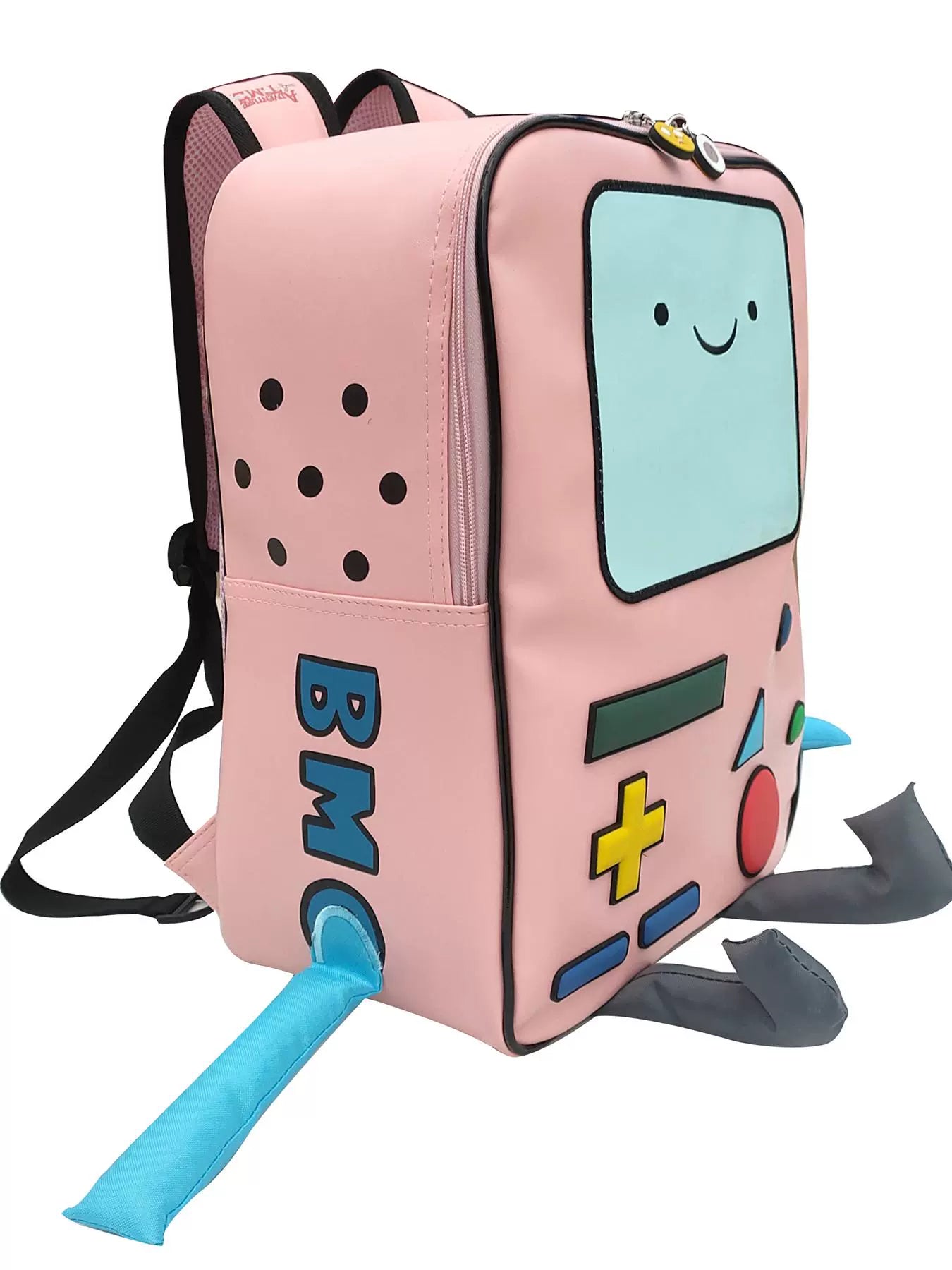 Adventure Time BMO 3D Backpack Waterproof PU Cartoon School Bag