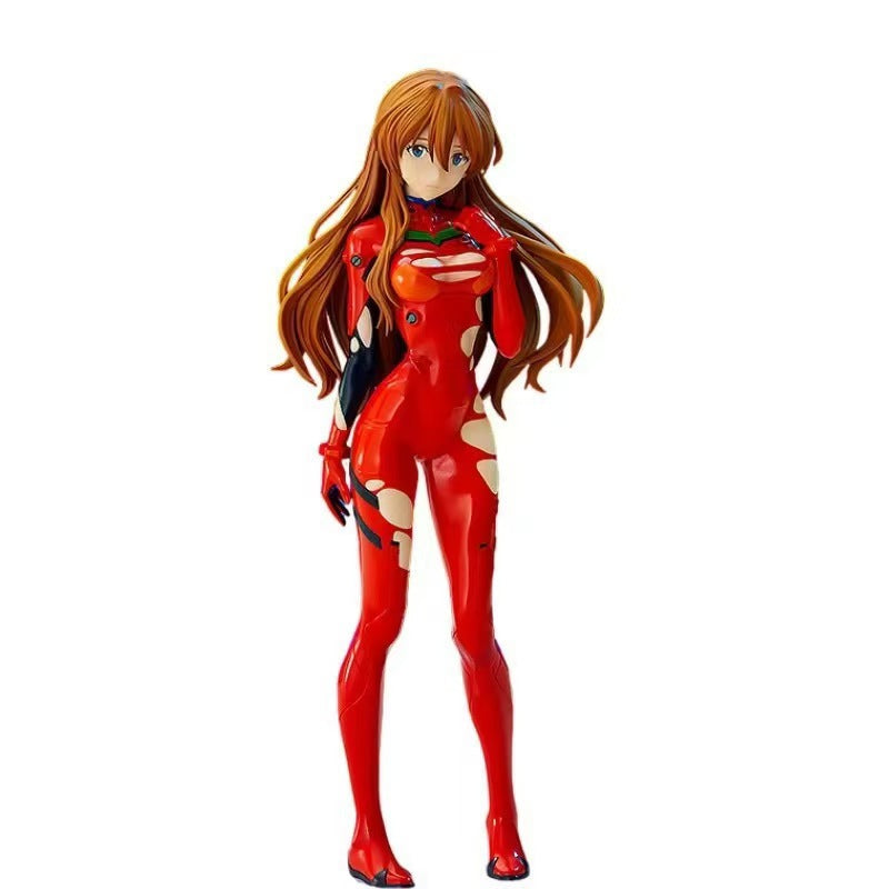 EVA Red Dress Rei & Asuka Figure Long Hair Theatrical Ver. Standing Model