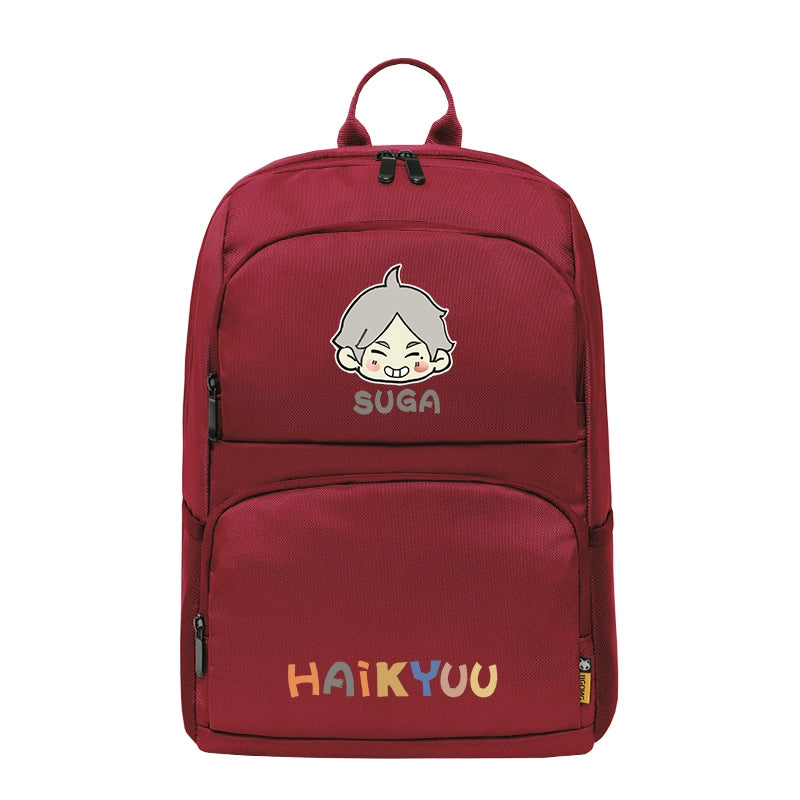Volleyball Anime School Backpack Large Capacity Bag for Girls & Teens