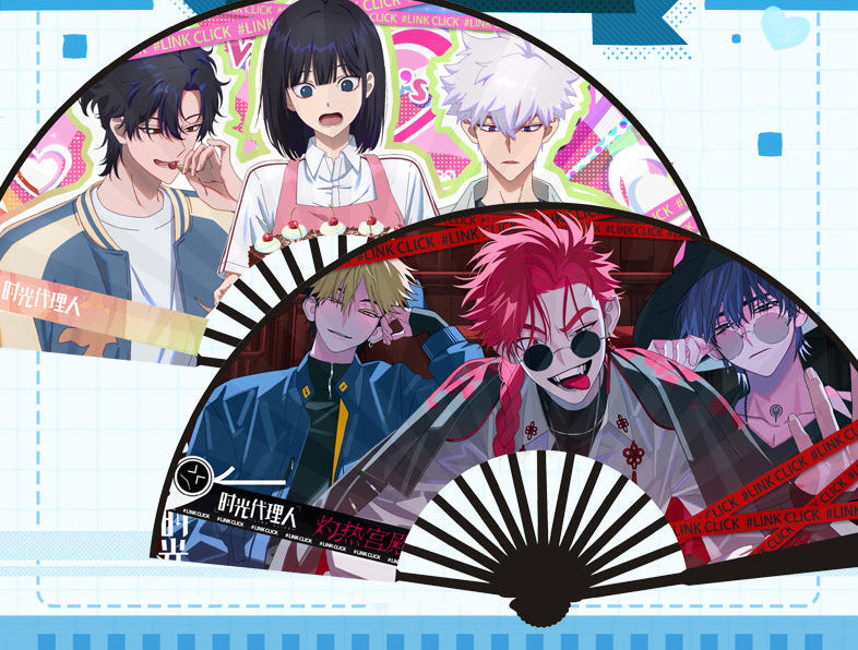 Vocal Ink: Hao Lian x Hatsune Silk Folding Fan