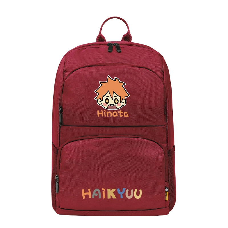 Volleyball Anime School Backpack Large Capacity Bag for Girls & Teens