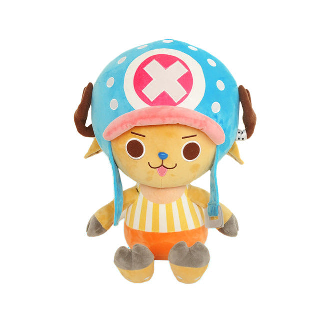 Straw Hat Snuggle Squad: Luffy, Chopper & Zoro Plush Dolls