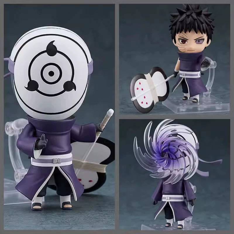 Naruto Shippuden Uchiha Obito & Madara Clay Style Anime Figures