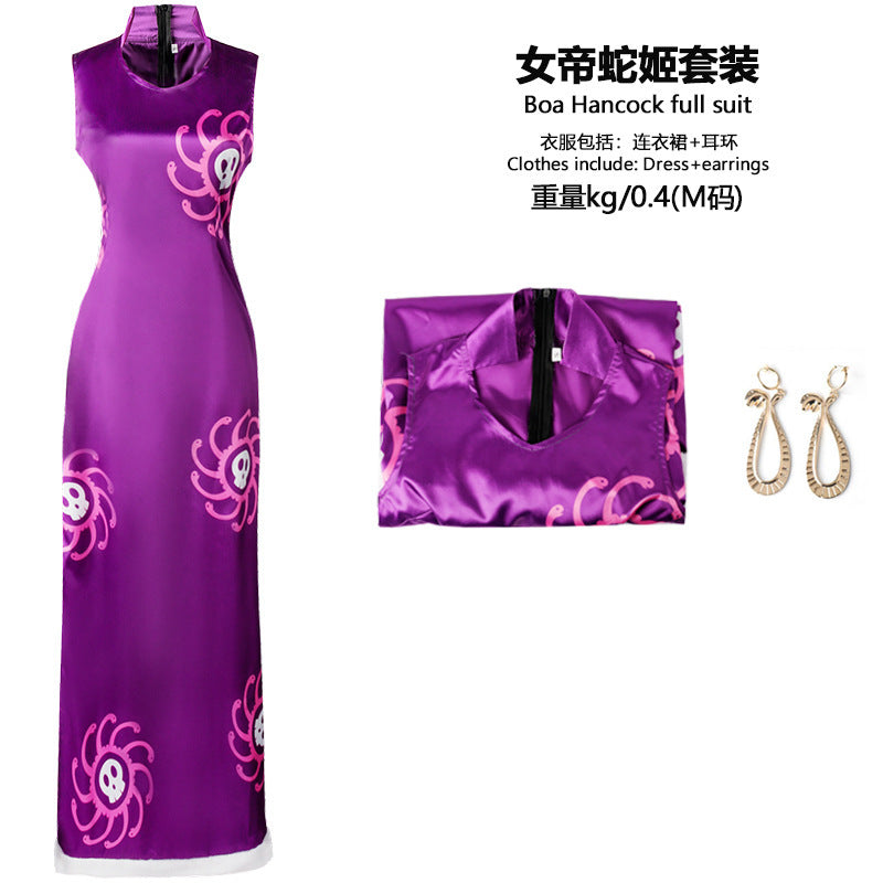Royal Serpent Empress Cosplay Cheongsam Anime Queen Vibes