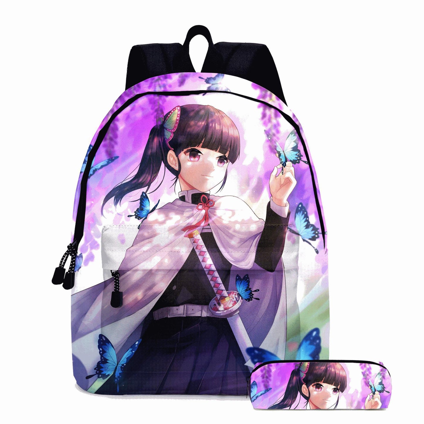 Super Moon Blade 3D Print Anime Backpack 2-Piece School Bag Set