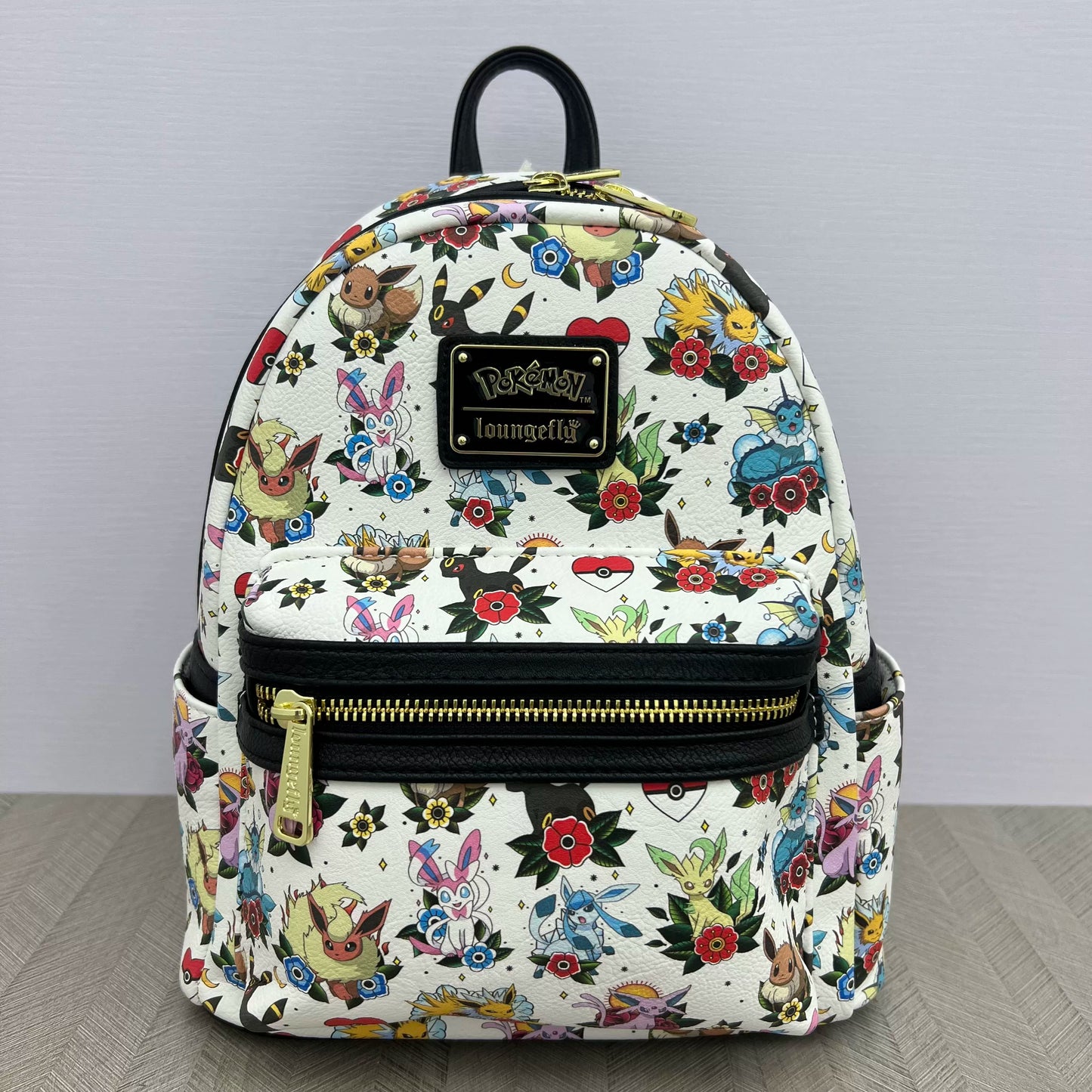 Pokémon Fantasy Backpack Loungefly-Style Small Backpack for Fans & Everyday Adventure