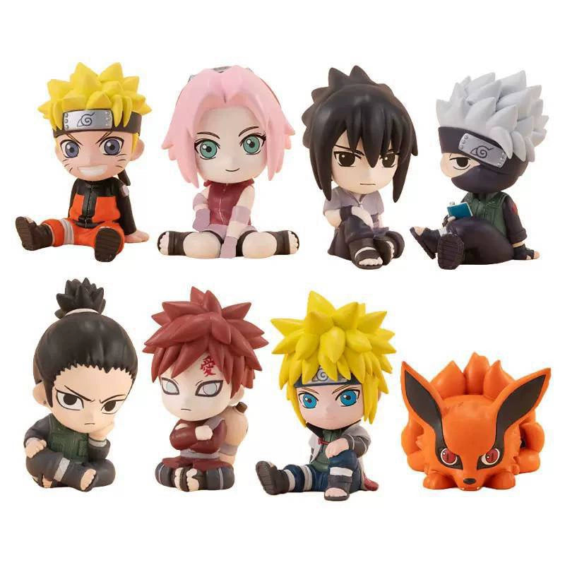 Naruto Shippuden Uchiha Obito & Madara Clay Style Anime Figures