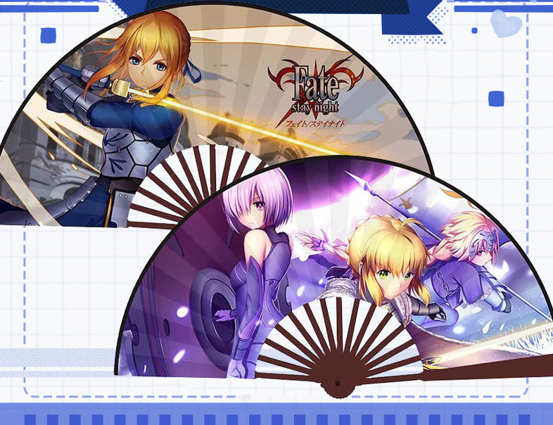 Legacy Breeze Anime Silk Fan