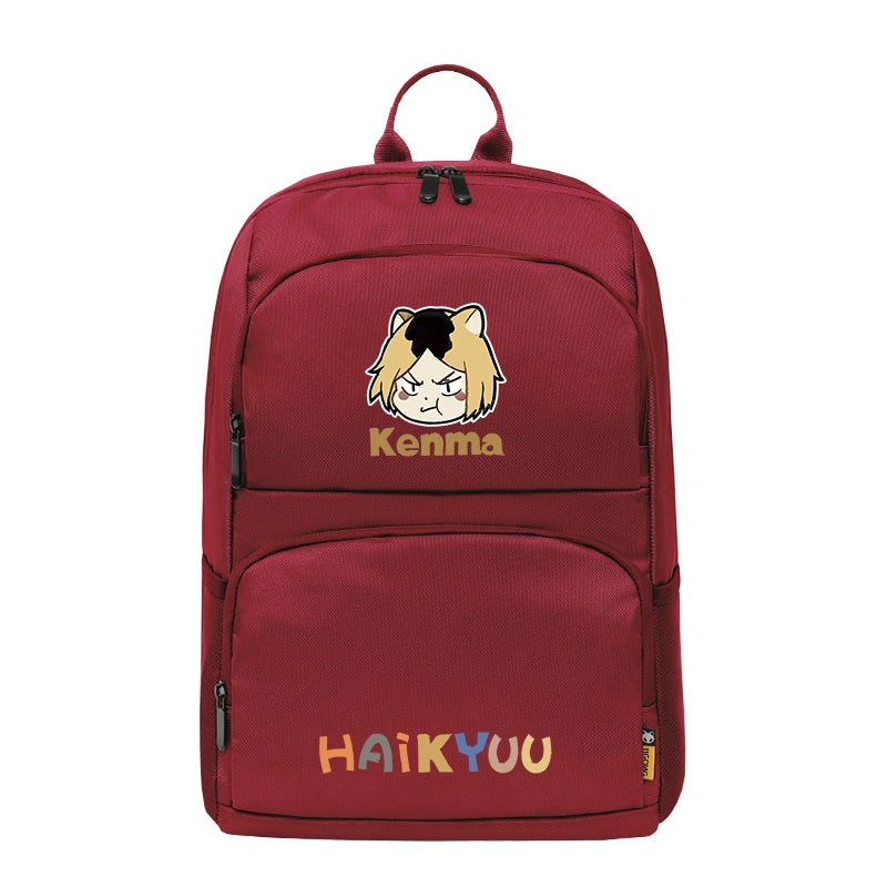 Volleyball Anime School Backpack Large Capacity Bag for Girls & Teens