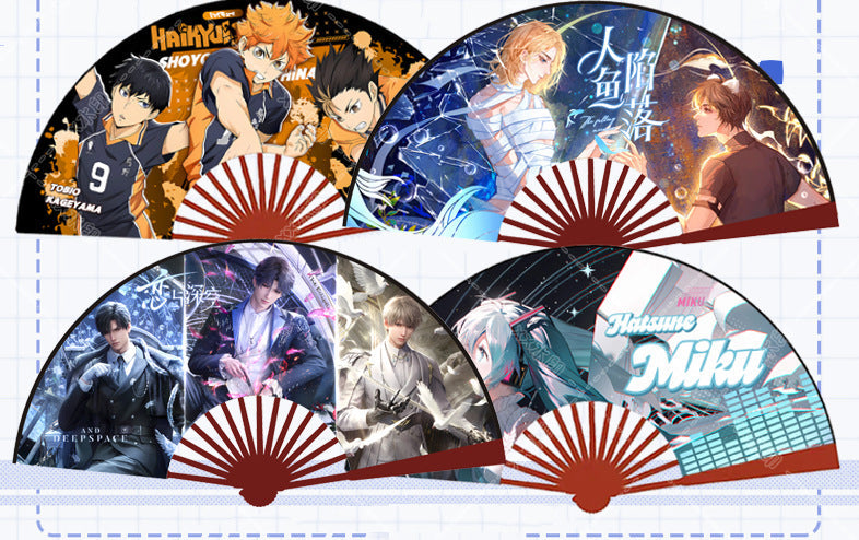 Legacy Breeze Anime Silk Fan