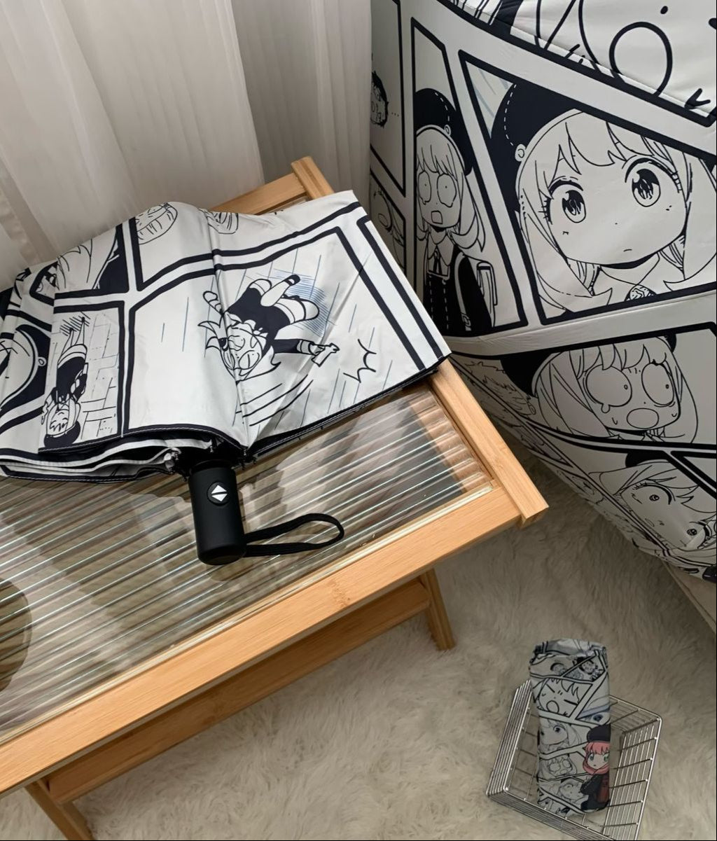 Anya Peek: Spy x Family Folding Umbrella