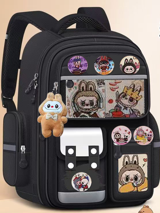 Black Labubu Backpack