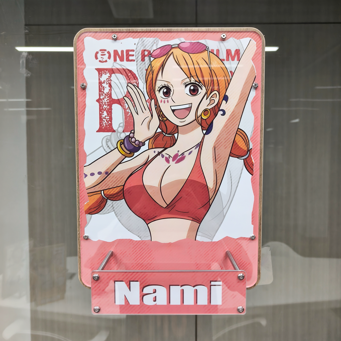 One Piece Crew Scene 3D Decorative Painting for Wall or Table Display