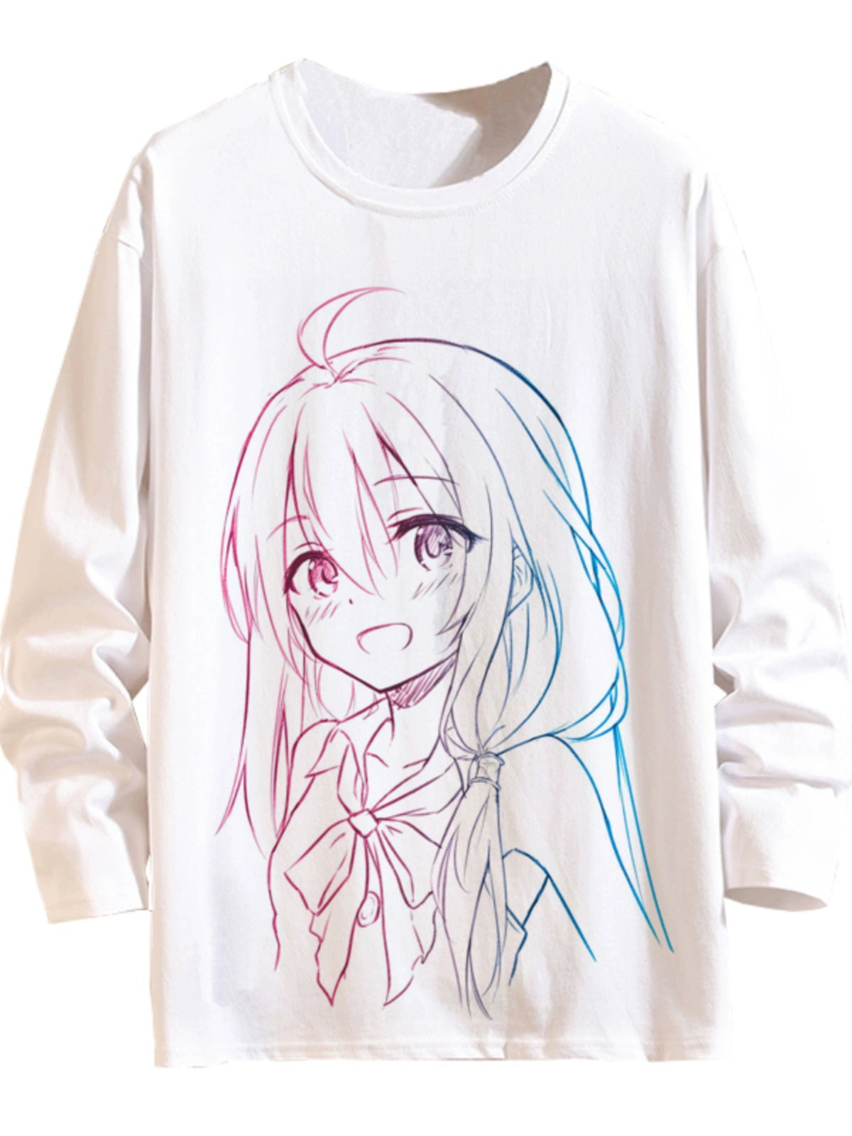 Witch Journey Irena Periphery Long-Sleeved T-Shirt Emnessia Anime Two-Dimensional Men and Women Autumn Clothes