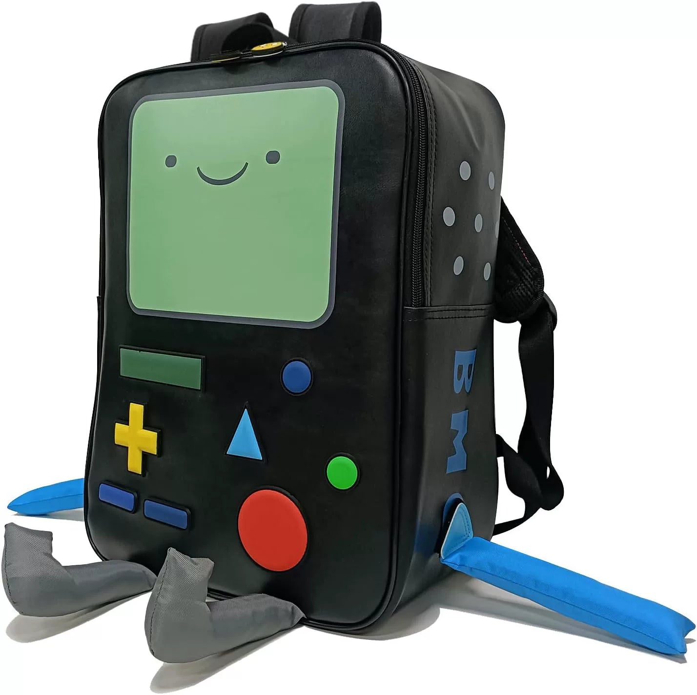 Adventure Time BMO 3D Backpack Waterproof PU Cartoon School Bag