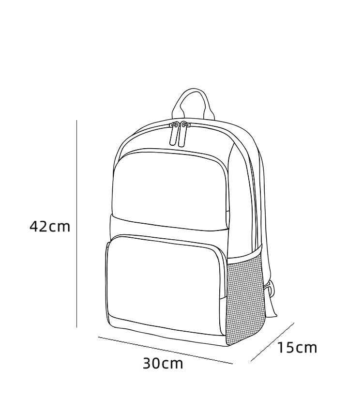 Volleyball Anime School Backpack Large Capacity Bag for Girls & Teens