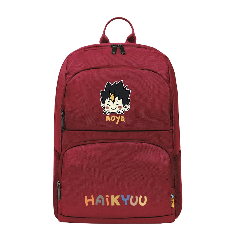 Volleyball Anime School Backpack Large Capacity Bag for Girls & Teens