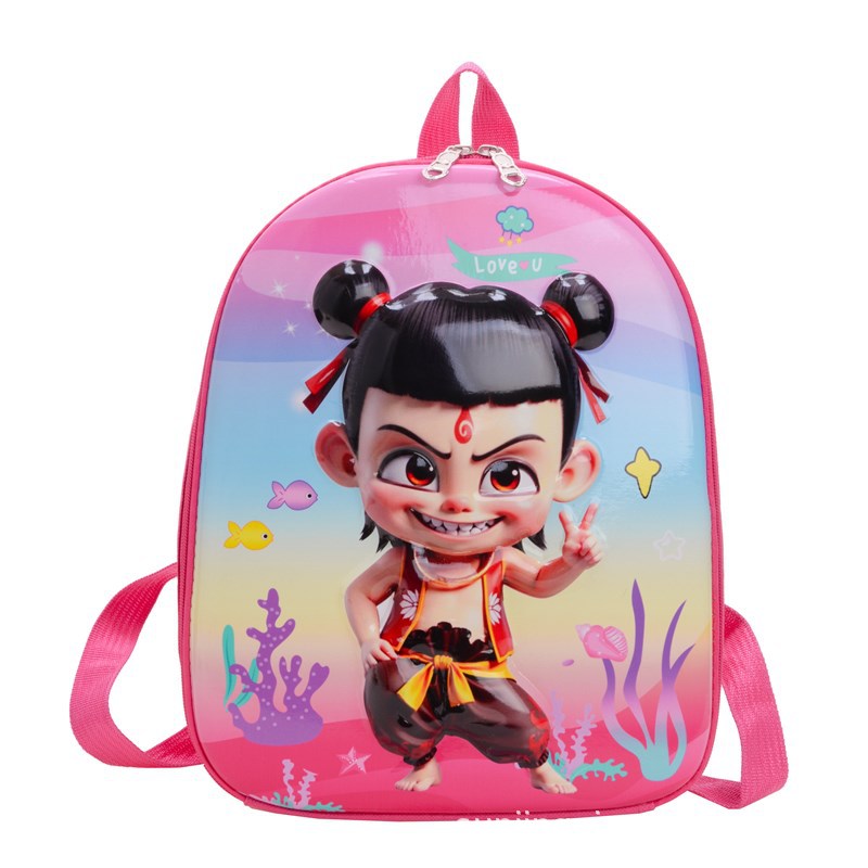 Cross-border new children's cartoon rabbu, cute girl's schoolbag, backpack, kindergarten backpack, boy's baby hard shell