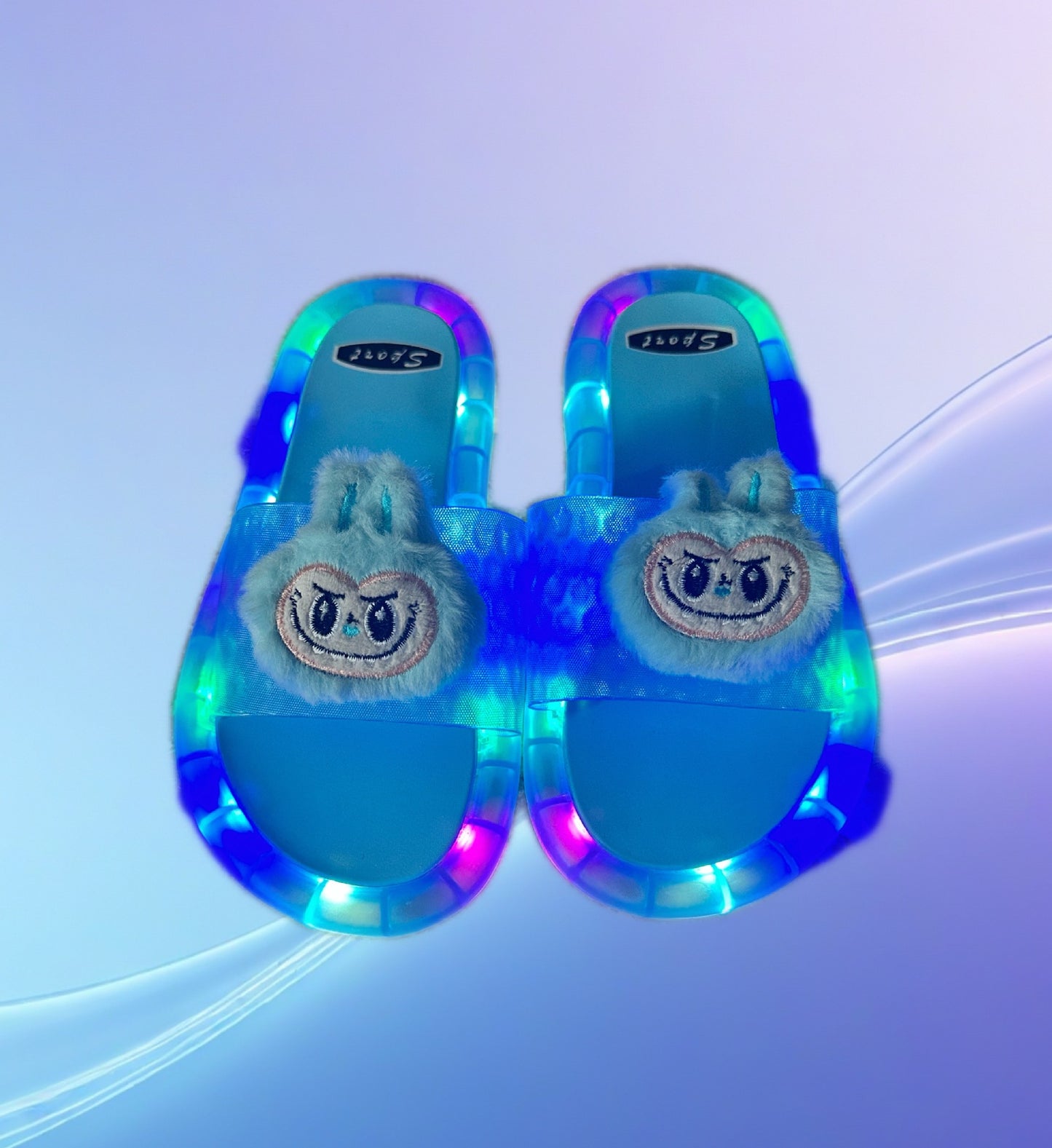 Labubu slippers-light up