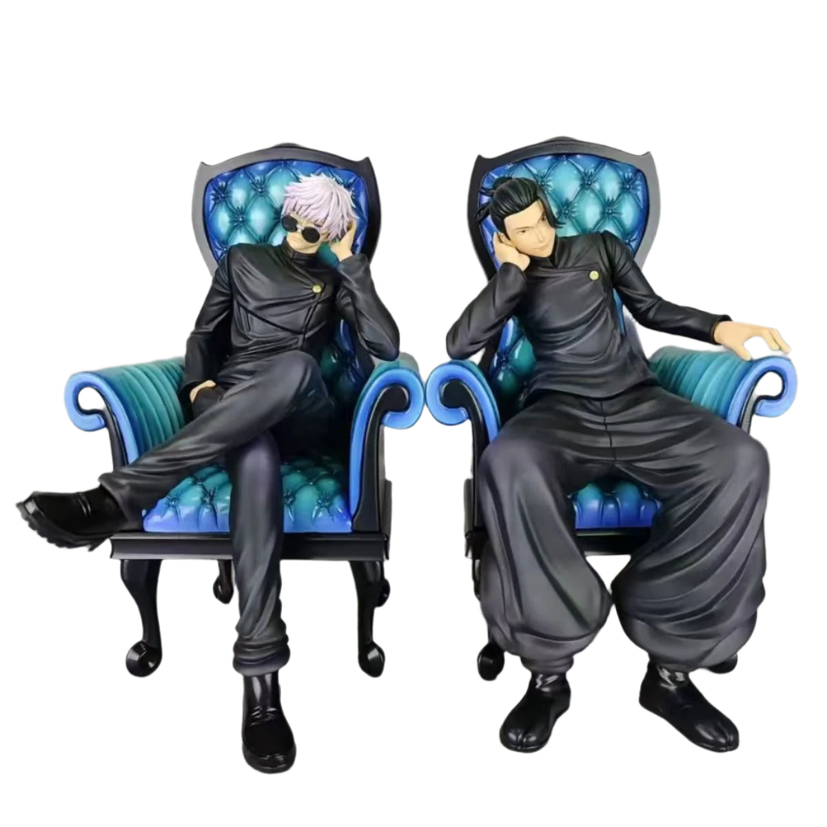 Jujutsu Battle Premium Gojo Sitting Figure Car Ornament
