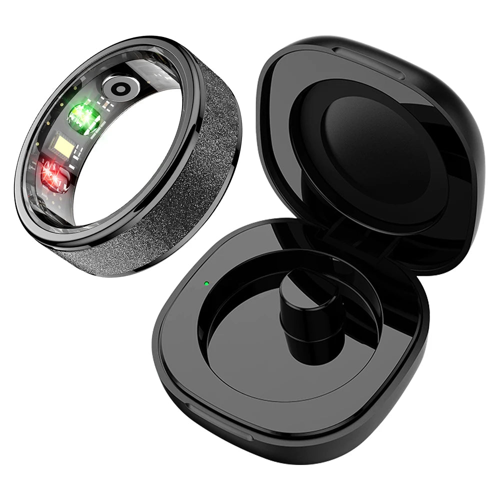 Smart Ring with Charging Case for Men & Women, Health and Sleep Monitor