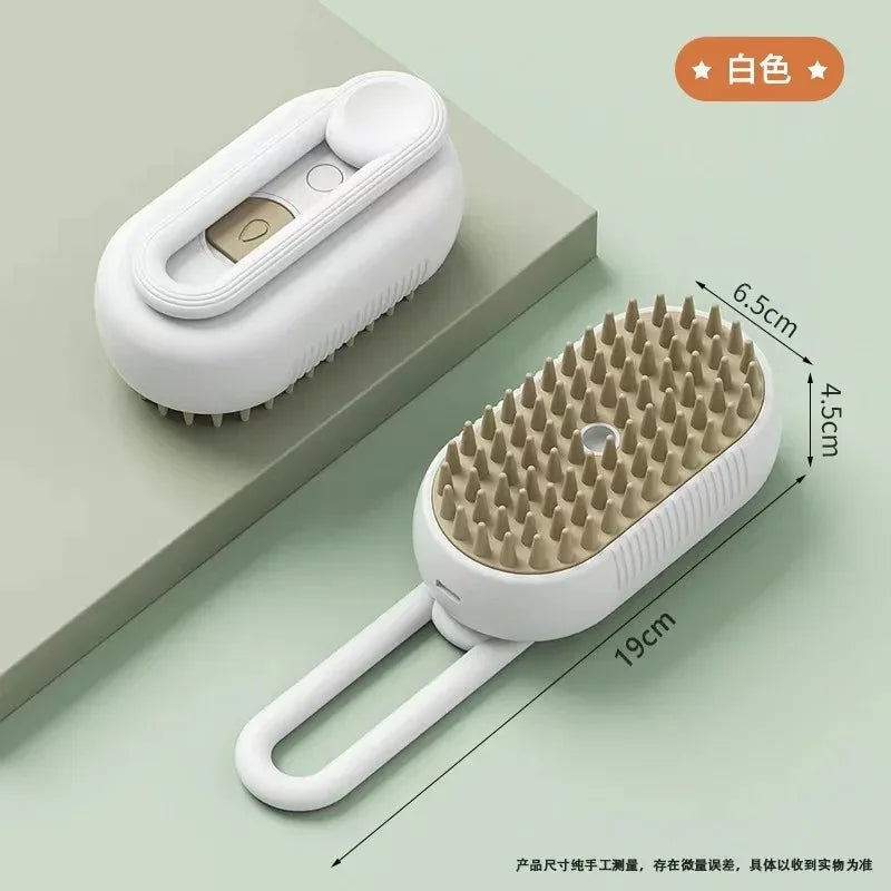 Grooming Brush 3 in 1 Electric Sprays Massage Combs for your purry cat!