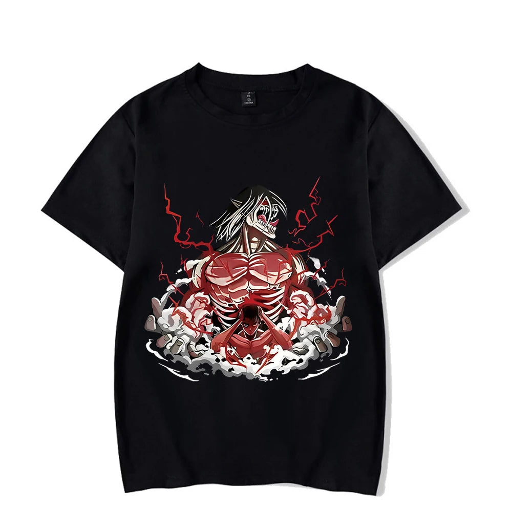 Titan Slayer Drip Tee: Vintage Recon Style