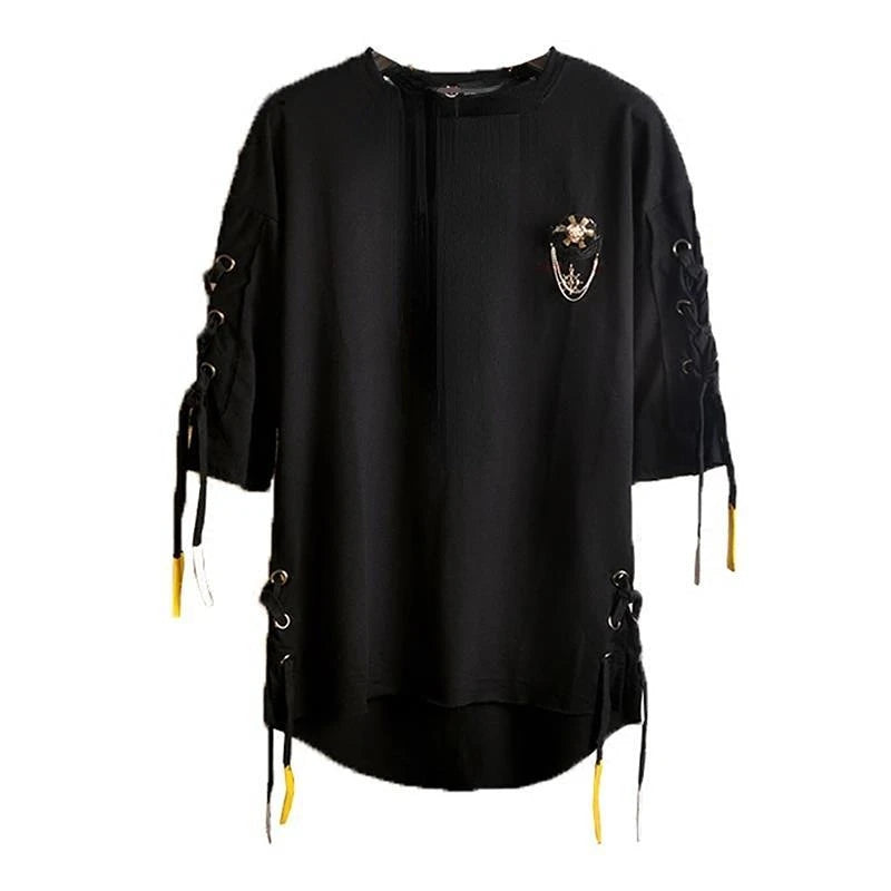 Techwear Anime T-Shirt – Harajuku Y2K Street Style for Men & Women