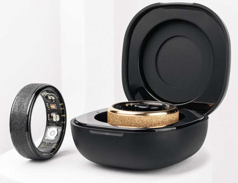 Smart Ring with Charging Case for Men & Women, Health and Sleep Monitor
