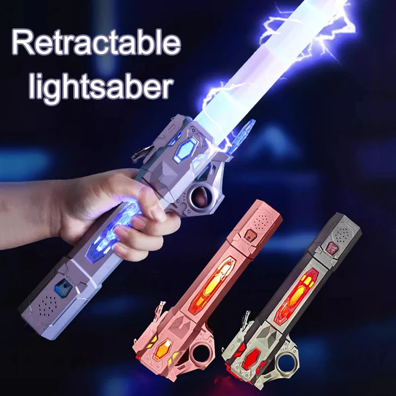 Unleash Epic Glow Battles! π Ultimate Color-Changing Laser Sword: Rotates, Expands & Lights Up β The Perfect Combo for Kids and Adults to Play, Decompress, and Dazzle!βοΈπ«