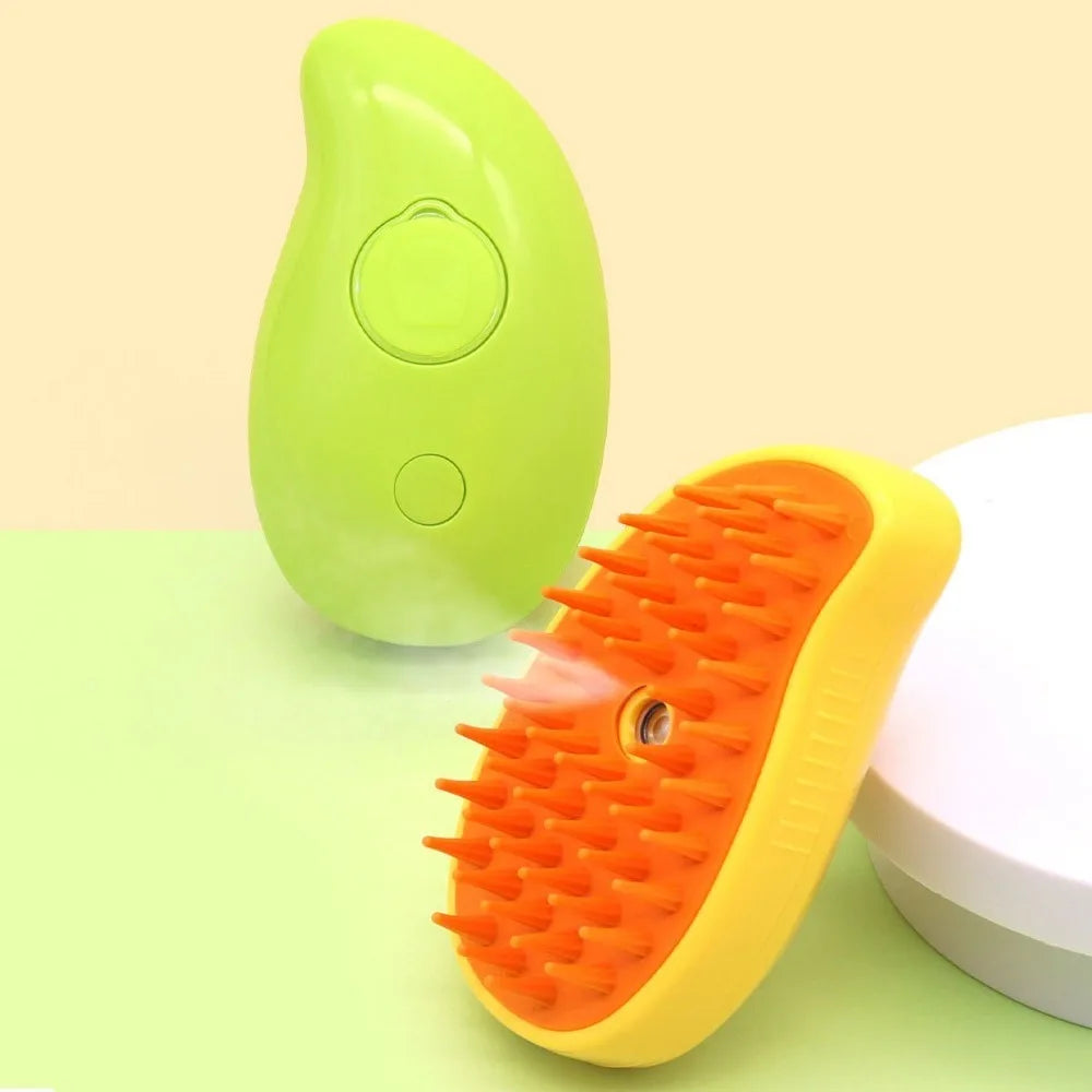 Grooming Brush 3 in 1 Electric Sprays Massage Combs for your purry cat!