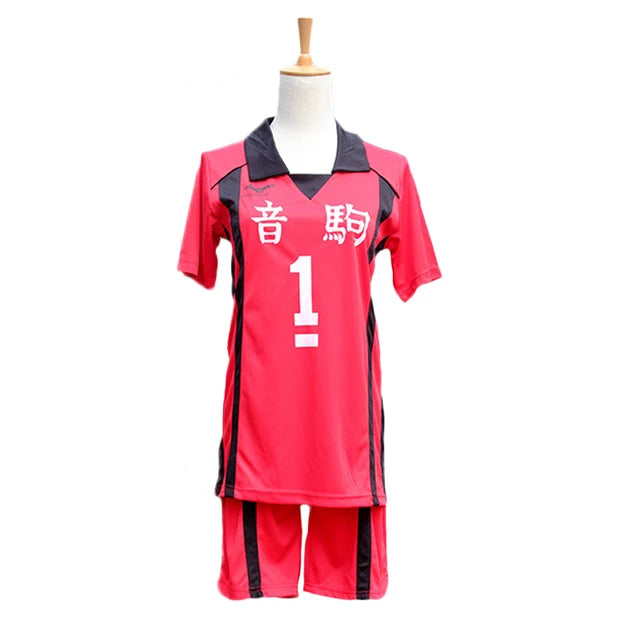 Haikyuu!! Karasuno & Nekoma Volleyball Cosplay Set – Hinata Shoyo-Inspired Sportswear + Knee Pads