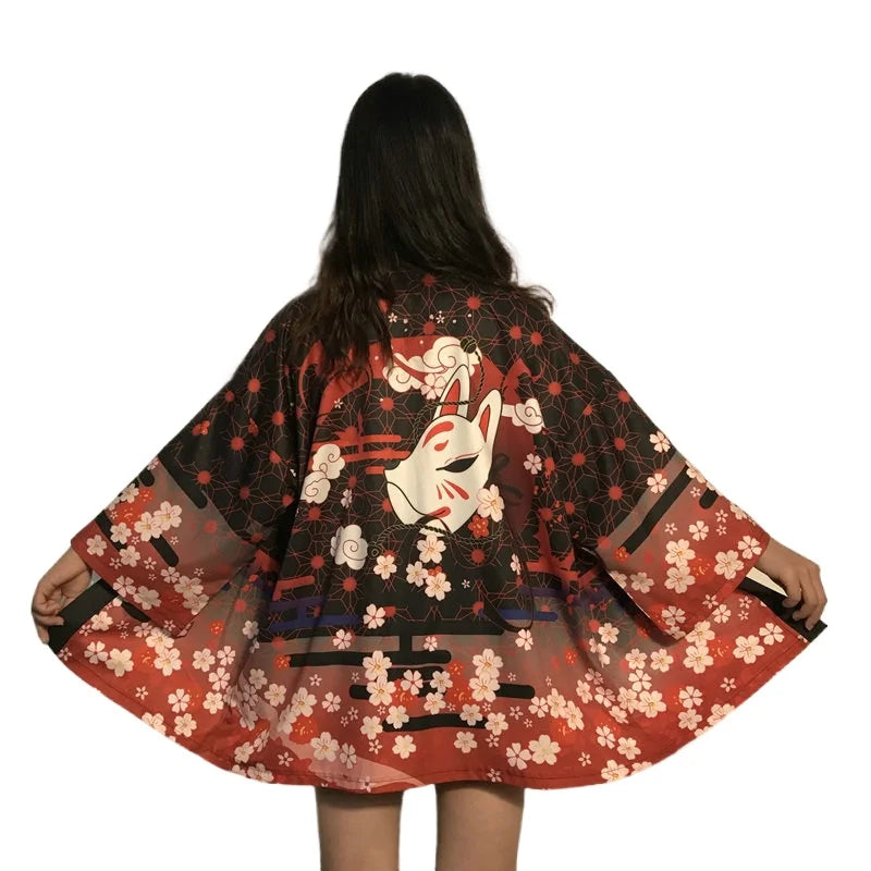 Traditional Japanese Yukata Kimono – Elegant Anime-Inspired Style for Cosplay & Beach Days