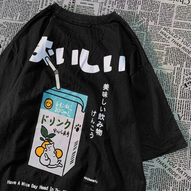 Neko Vibes Tee: Streetwear with Purr-sonality