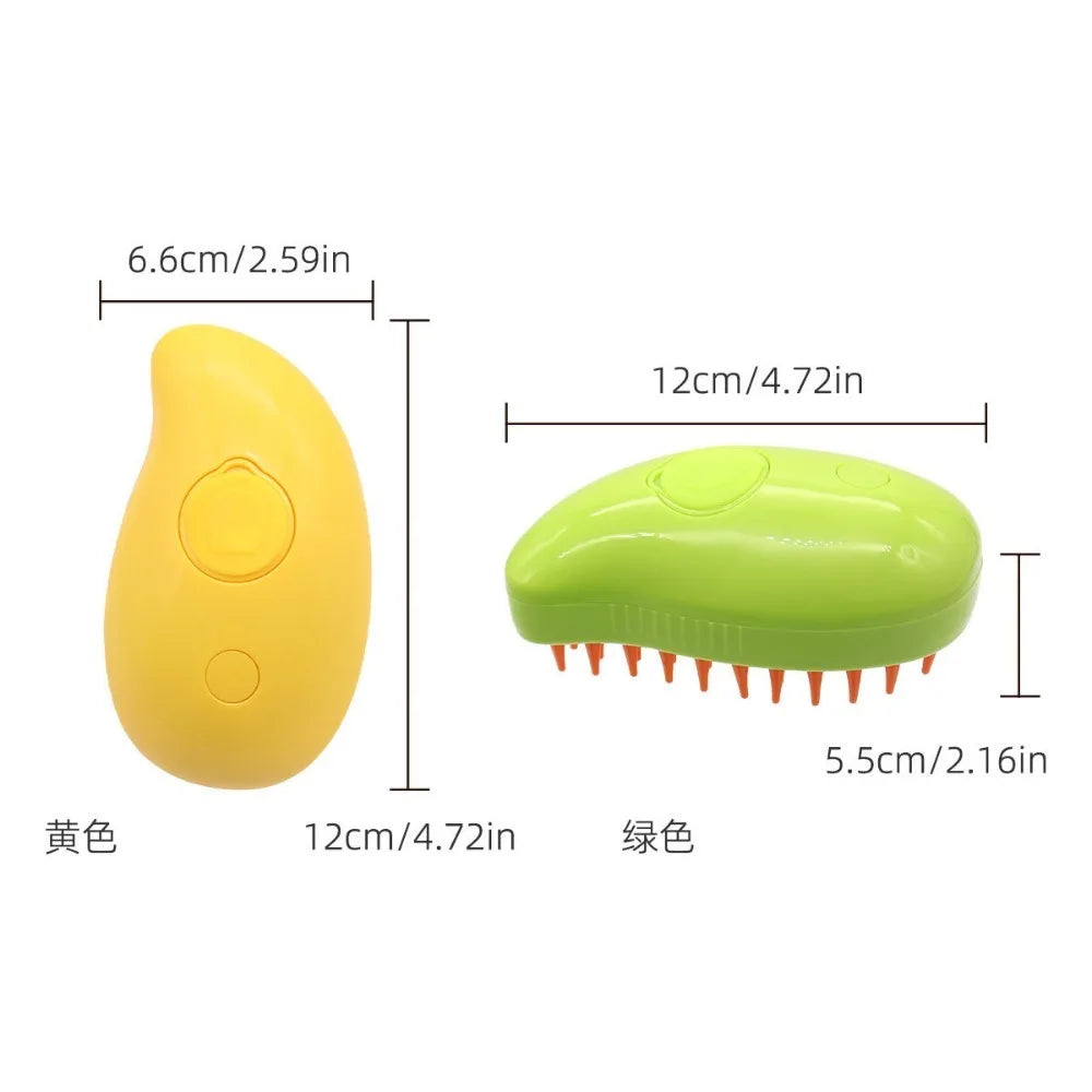 Grooming Brush 3 in 1 Electric Sprays Massage Combs for your purry cat!