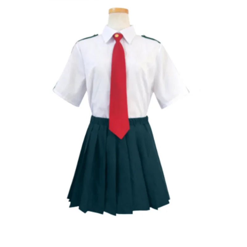 My Hero Academia School Uniform Cosplay – Midoriya & Todoroki Unisex Set + Wig