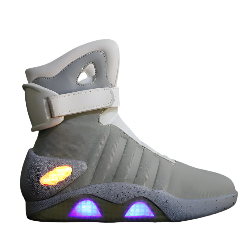 LED Glowing Future Boots – USB Rechargeable Anime Techwear for Men & Women
