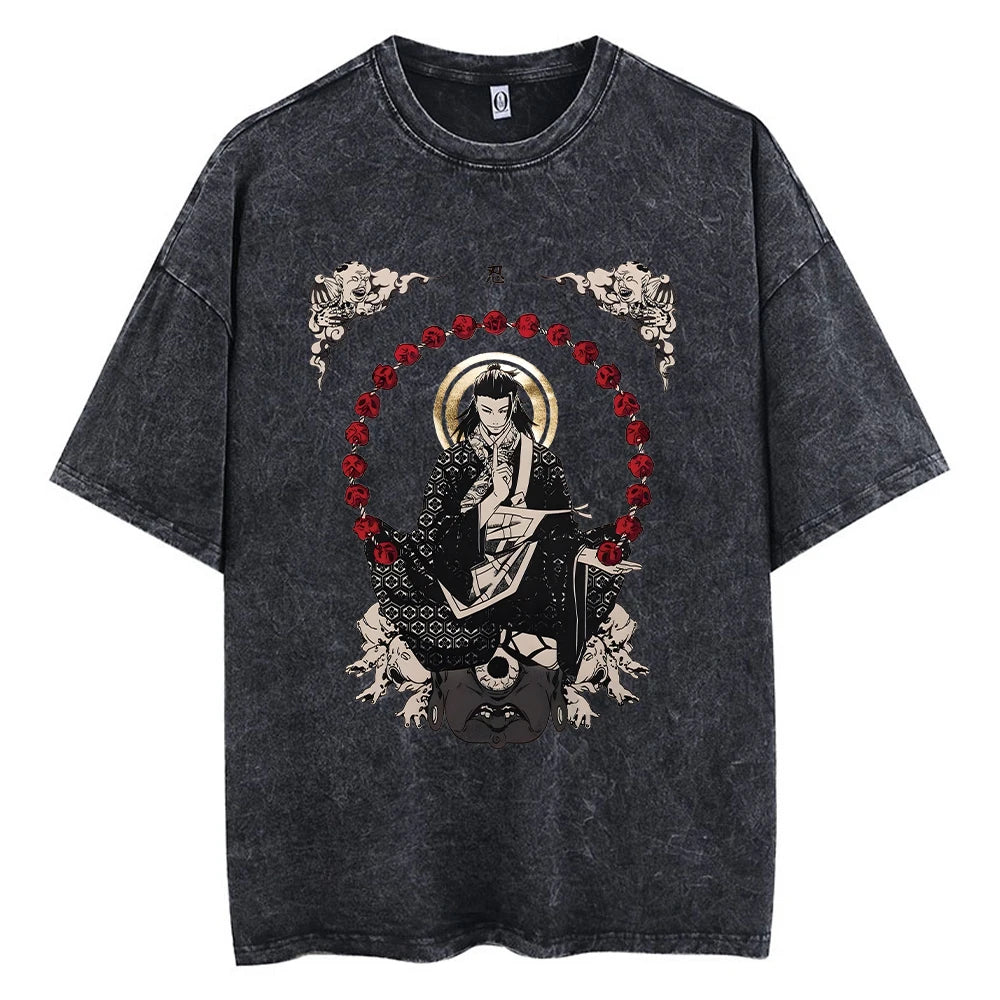 Anime Vintage Washed T-shirts