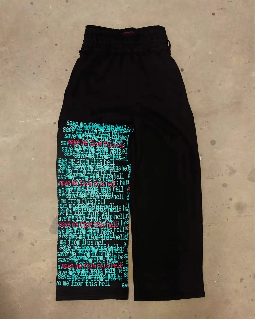 DualCore Drip Pants: Harajuku Shadow